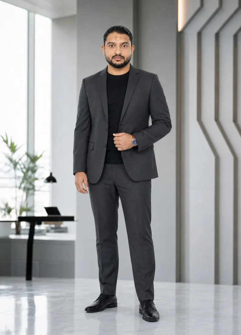 Shajahan Babu at the office
